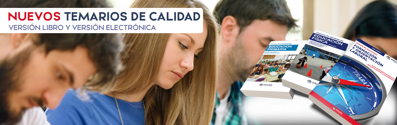 Temarios para oposiciones de secundaria, bachillerato y ciclos formativos